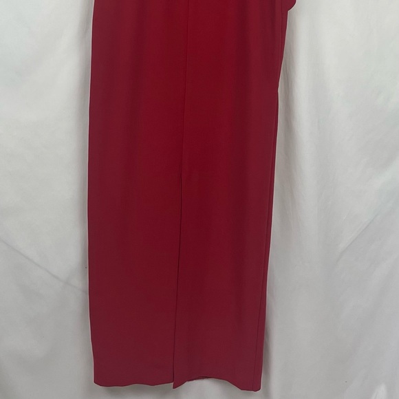 Black Halo Eve Red Off Shoulder Party Event Occasion Maxi Dress NWOT Size 2 - Picture 7 of 13